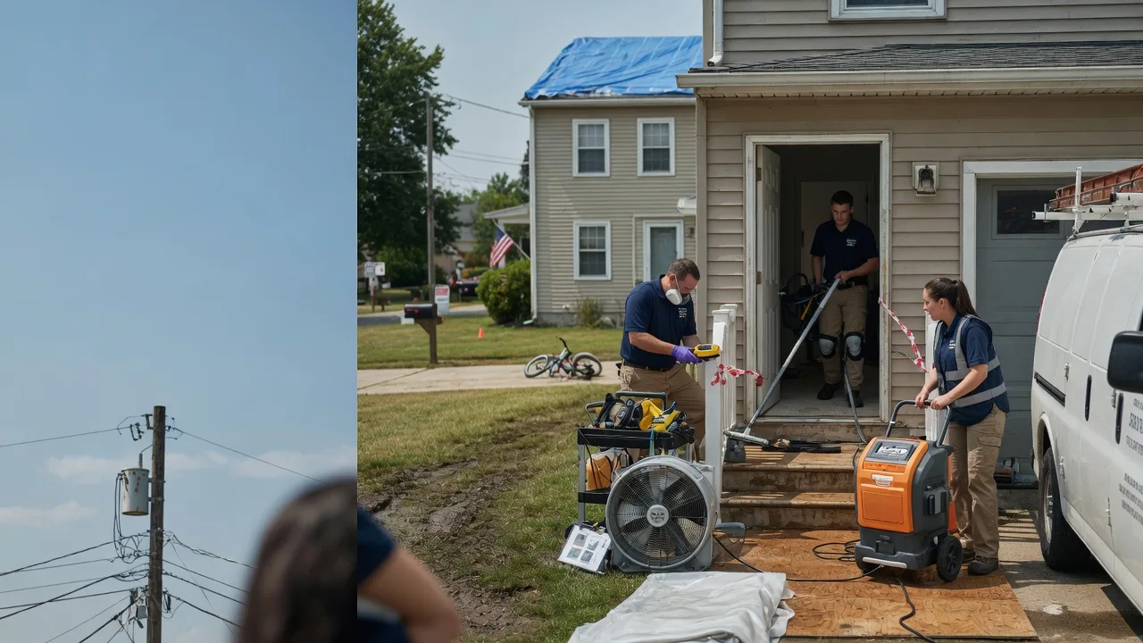 Water Damage Repair in Meridian, TX near me